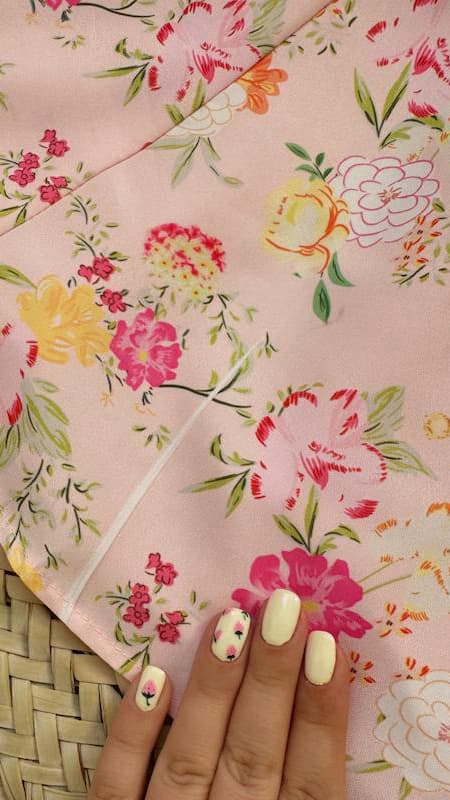 پیراهن زنانه آزاد گل‌دار در برند Bloomy